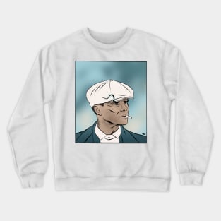 Thomas Shelby as a manga character Crewneck Sweatshirt